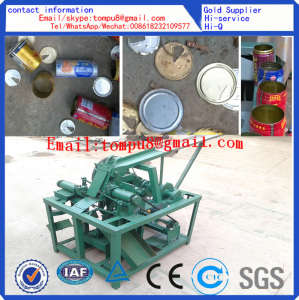 Zip-Top Cans Cap Stripping Machine, Cans Bottom-Cover Separating Machine